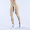 Women's Hip-lifting Fitness High Waist Seamless Yoga Cropped Trousers