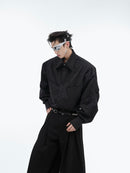 Simple Loose Solid Color Top For Men