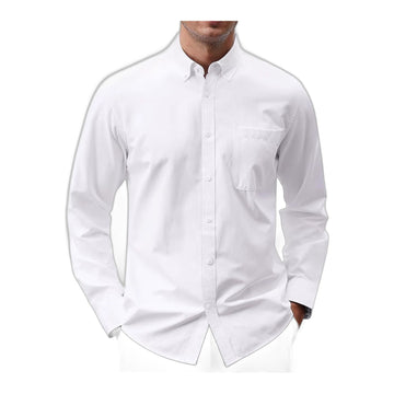 Oxford Button Down Long Sleeve Shirt