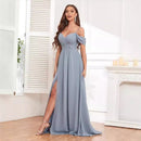 One-shoulder Off-the-shoulder Bridesmaid Dress