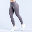 Women's Hip-lifting Fitness High Waist Seamless Yoga Cropped Trousers