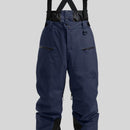 New Strap Thickened Waterproof Ski Pants Men