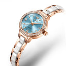 Oulishi Womens Watch With A Ceramic Strap A Versatile Quartz Timepiece