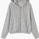 Relaxed Stylish Versatile Zip-up Cardigan Top