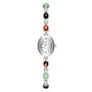 Natural Jade Multi-treasure Bracelet Fu Lu Shou