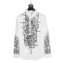 Men's New Style Fitted Printed Shirt Fashionable