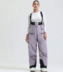 New Strap Thickened Waterproof Ski Pants Men