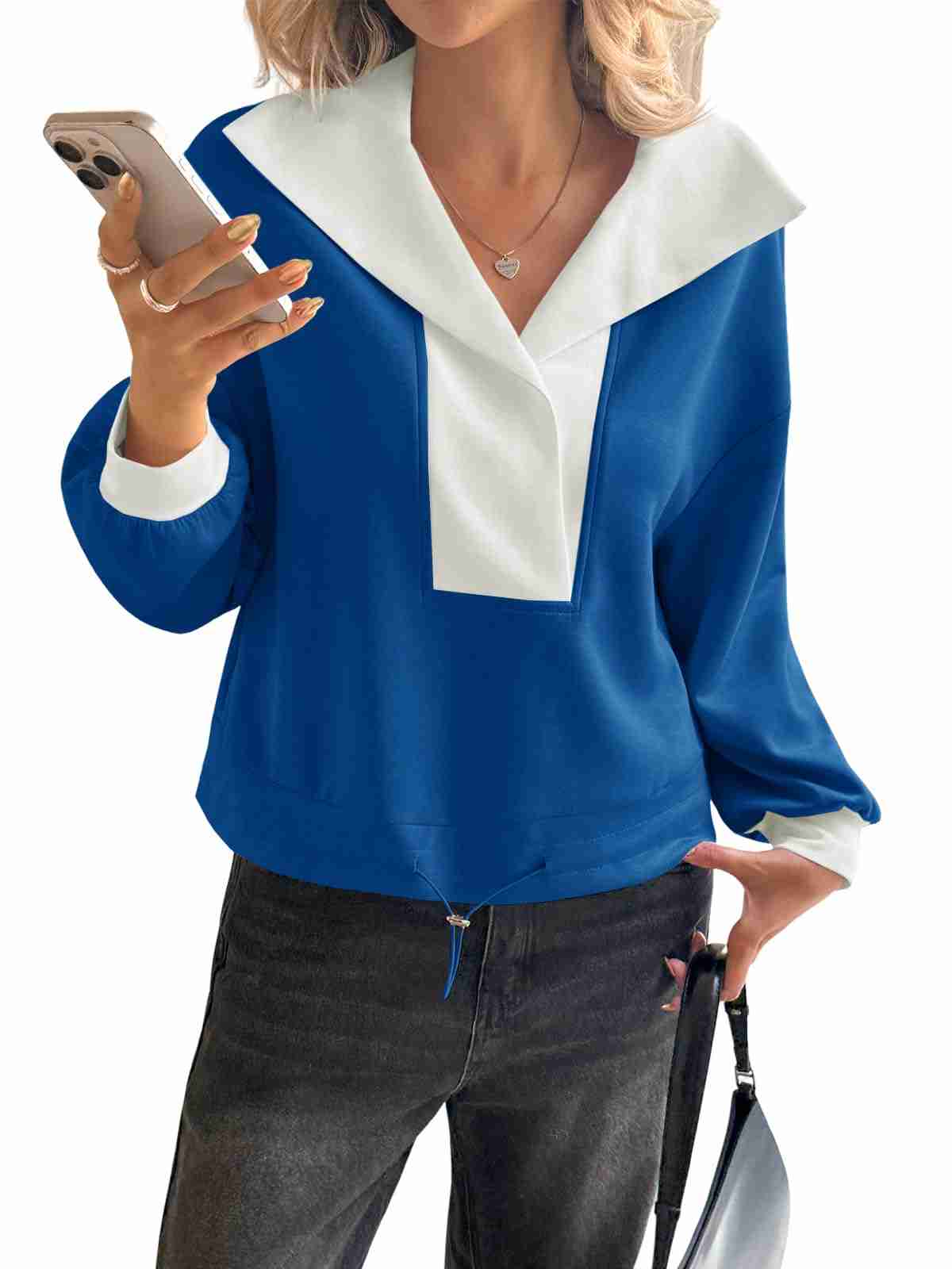 women's oversized sweatshirt casual tops