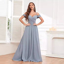 One-shoulder Off-the-shoulder Bridesmaid Dress