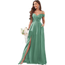 One-shoulder Off-the-shoulder Bridesmaid Dress