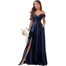 One-shoulder Off-the-shoulder Bridesmaid Dress