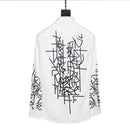 Men's New Style Fitted Printed Shirt Fashionable