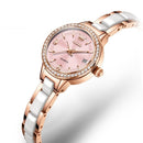 Oulishi Womens Watch With A Ceramic Strap A Versatile Quartz Timepiece