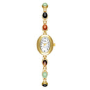 Natural Jade Multi-treasure Bracelet Fu Lu Shou