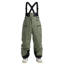 New Strap Thickened Waterproof Ski Pants Men