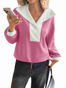 women's oversized sweatshirt casual tops