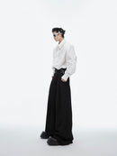 Simple Loose Solid Color Top For Men