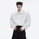 Simple Loose Solid Color Top For Men