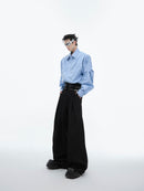 Simple Loose Solid Color Top For Men