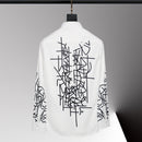 Men's New Style Fitted Printed Shirt Fashionable