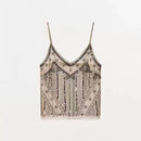 Women's New Embroidered Sexy Underwear Vest