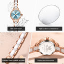 Oulishi Womens Watch With A Ceramic Strap A Versatile Quartz Timepiece