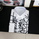 Men's New Style Fitted Printed Shirt Fashionable